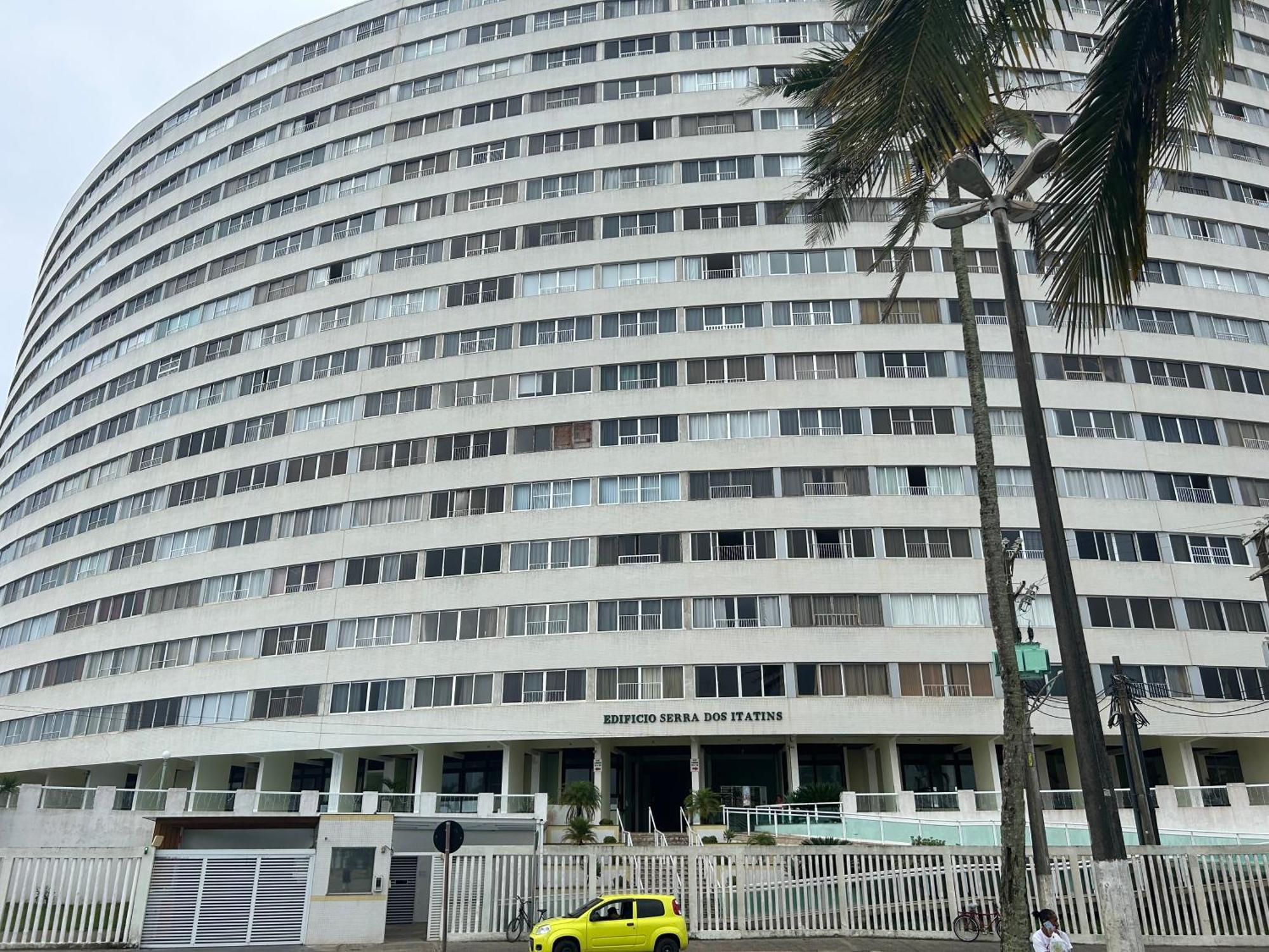 Apto Em Frente Ao Mar Predio Redondo Linda Vista Peruíbe 외부 사진